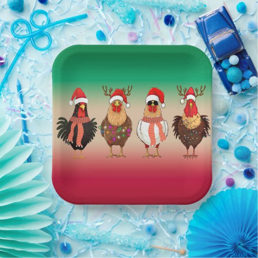 Weihnachtsgebäck mit Lights Paper Teller (Party)