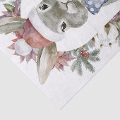 Weihnachtsgebäck mit Polka Dot Bow Seidenpapier (Ausschnitt)