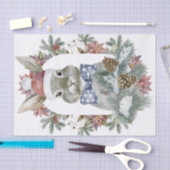 Weihnachtsgebäck mit Polka Dot Bow Seidenpapier (Handwerk)