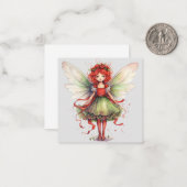 Weihnachtsgebäck Mitteilungskarte (Vorderseite/Rückseite Beispiel)