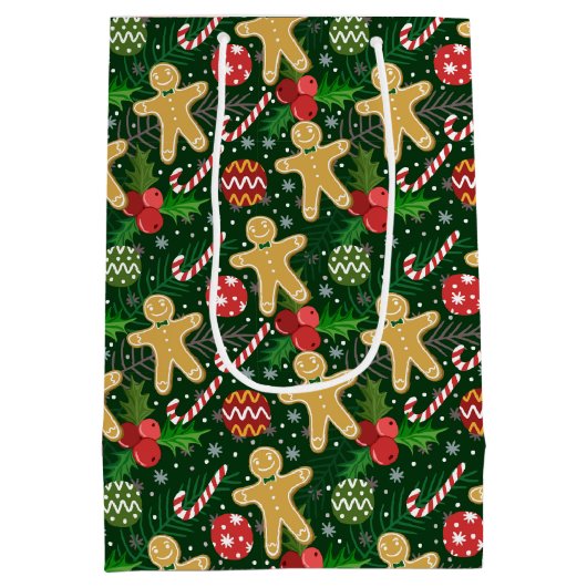 Weihnachtsgebäck Mittlere Geschenktüte (Rückseite)