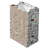Weihnachtsgebäck Mittlere Geschenktüte (Vorderseite Schrägansicht)