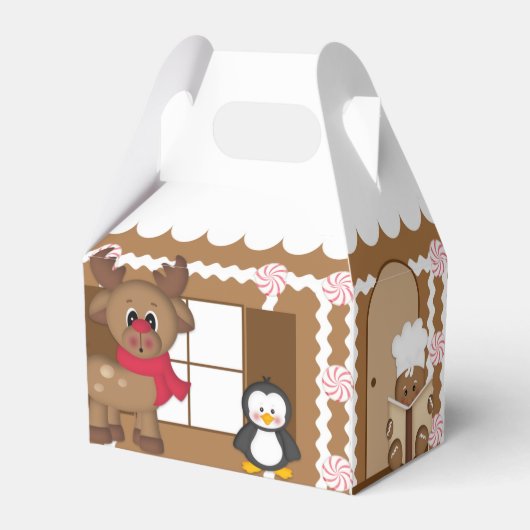 Weihnachtsgebäck Niedlich Geschenkschachtel (Rückseite)