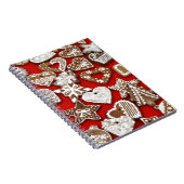 Weihnachtsgebäck Notizblock (Rechte Seite)