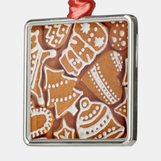 Weihnachtsgebäck Ornament Aus Metall (Links)