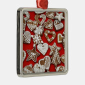 Weihnachtsgebäck Ornament Aus Metall (Rechts)