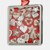 Weihnachtsgebäck Ornament Aus Metall (Links)