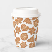 Weihnachtsgebäck Pappbecher (Vorderseite)