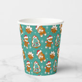 Weihnachtsgebäck Pappbecher (Vorderseite)