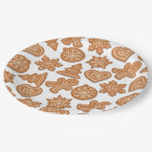 Weihnachtsgebäck Pappteller (Schrägansicht)