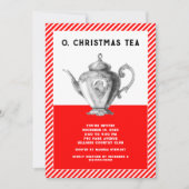 Weihnachtsgebäck Party Einladung (Vorderseite)