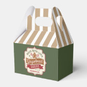 Weihnachtsgebäck Party Geschenkschachtel (Rückseite)