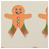 Weihnachtsgebäck Party Gingerbread Handwerksstoff Stoff (Nahaufnahme)