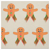 Weihnachtsgebäck Party Gingerbread Handwerksstoff Stoff (Muster)