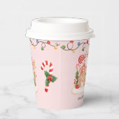 Weihnachtsgebäck Party Gingerbrot Pappbecher (Rechts)