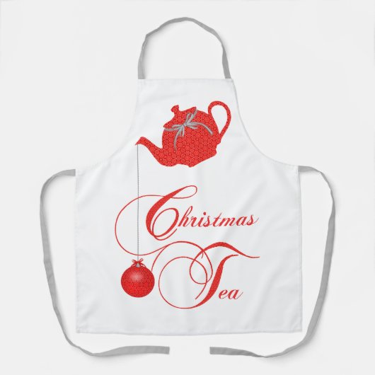 Weihnachtsgebäck Party Schürze (Vorderseite)