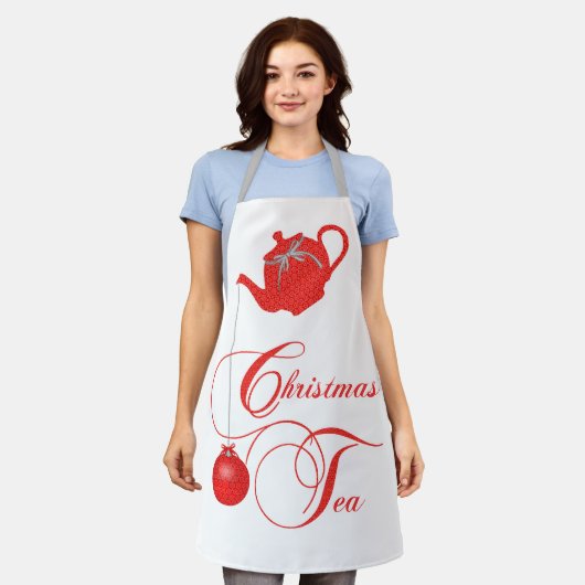 Weihnachtsgebäck Party Schürze (Getragen)