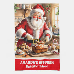 Weihnachtsgebäck Personalisiert Urlaub Geschirrtuch