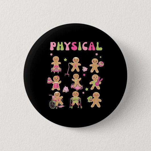 Weihnachtsgebäck Physikalische Therapie Istant X Button (Vorderseite)