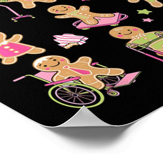 Weihnachtsgebäck Physikalische Therapie Istant X Poster (Ecke)