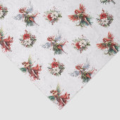 Weihnachtsgebäck & Poinsettias Tissue Paper Seidenpapier (Ausschnitt)