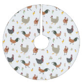 Weihnachtsgebäck Polyester Weihnachtsbaumdecke (Vorderseite)