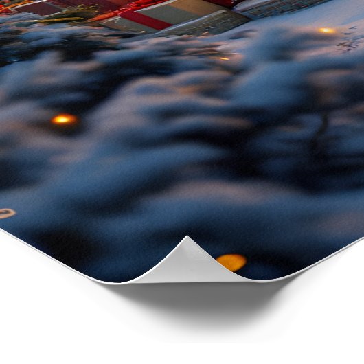 Weihnachtsgebäck Poster (Ecke)