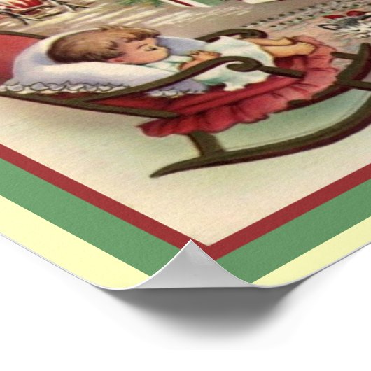 Weihnachtsgebäck Poster (Ecke)