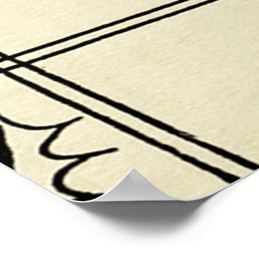 Weihnachtsgebäck Poster (Ecke)