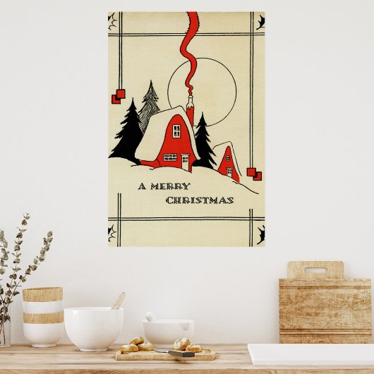 Weihnachtsgebäck Poster (Küche)