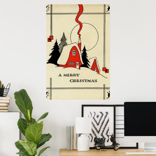 Weihnachtsgebäck Poster (Heimbüro)