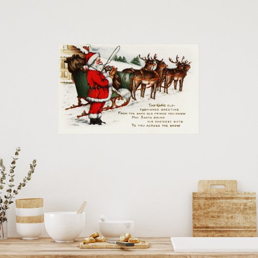 Weihnachtsgebäck Poster (Küche)