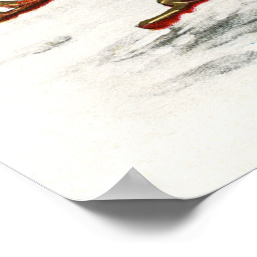 Weihnachtsgebäck Poster (Ecke)