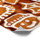 Weihnachtsgebäck Poster (Ecke)