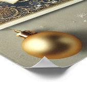 Weihnachtsgebäck Poster (Ecke)