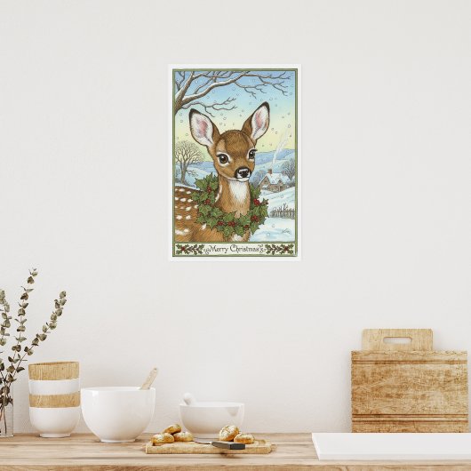 Weihnachtsgebäck Poster (Küche)
