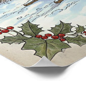 Weihnachtsgebäck Poster (Ecke)