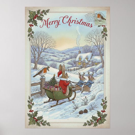 Weihnachtsgebäck Poster (Vorne)