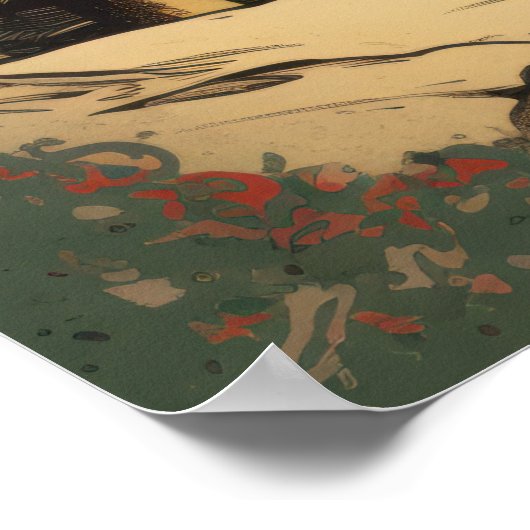 Weihnachtsgebäck Poster (Ecke)