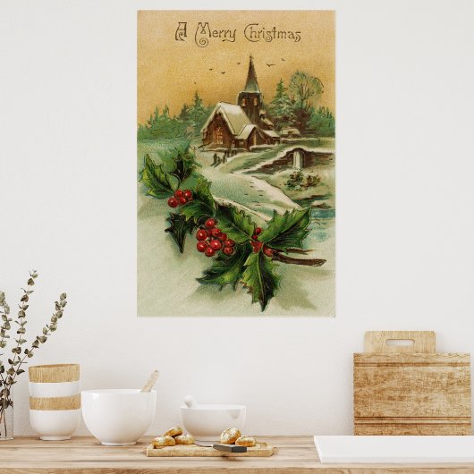 Weihnachtsgebäck Poster (Küche)