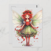 Weihnachtsgebäck Postkarte (Vorne/Hinten)