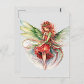 Weihnachtsgebäck Postkarte (Vorne/Hinten)