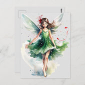 Weihnachtsgebäck Postkarte (Vorne/Hinten)