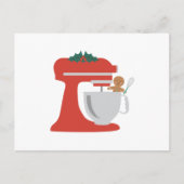 Weihnachtsgebäck Postkarte (Vorderseite)