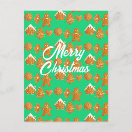 Weihnachtsgebäck Postkarte