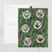 Weihnachtsgebäck Postkarte (Vorne/Hinten)