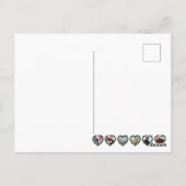 Weihnachtsgebäck Postkarte (Rückseite)
