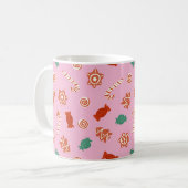 Weihnachtsgebäck - rosa kaffeetasse (Vorderseite Links)