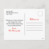 Weihnachtsgebäck Rot Frohe Weihnachten (Rückseite)