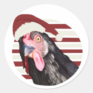 Weihnachtsgebäck Runder Aufkleber
